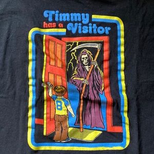 Black Steven Rhodes Graphic Tee